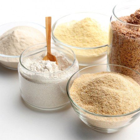 Flour and durum wheat flours
